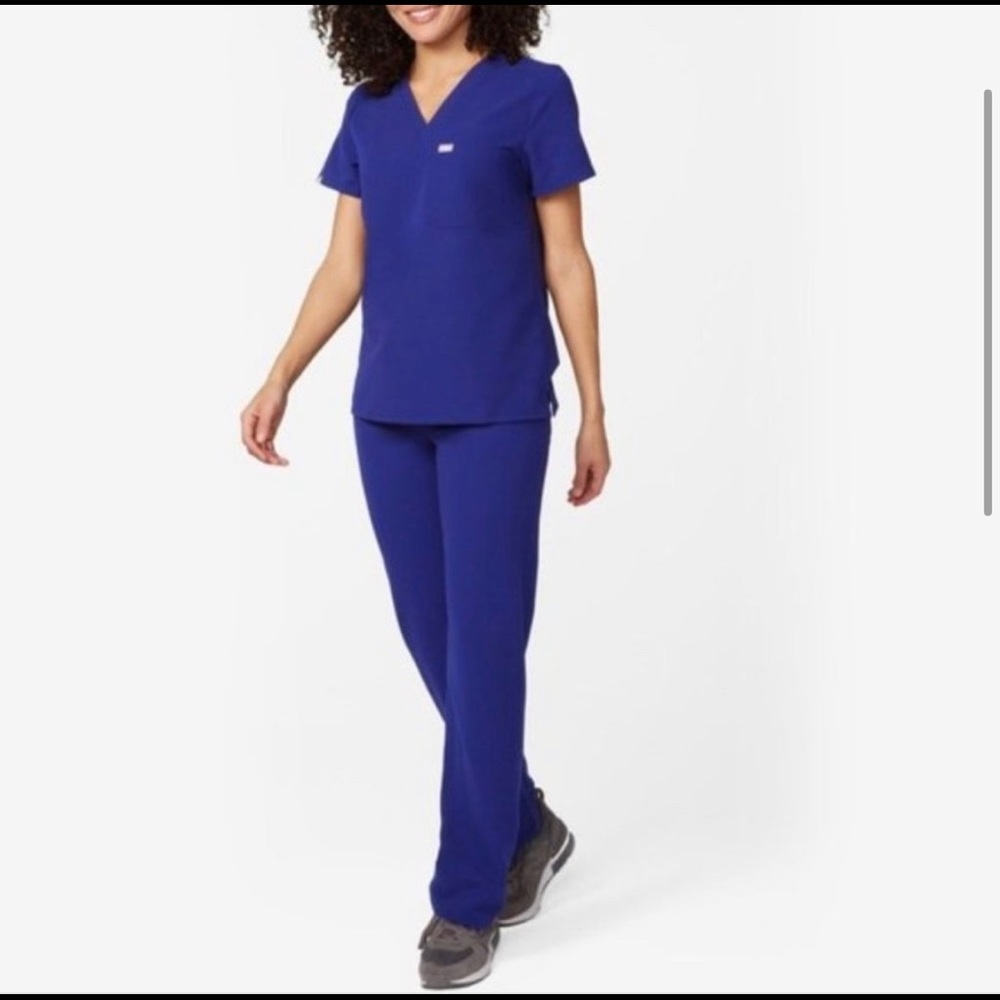 FIGS Livingston Deep Royal Blue Pants - LP
